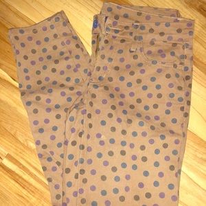 Cute Splendid polka dot jeans 💛💛today sale only!